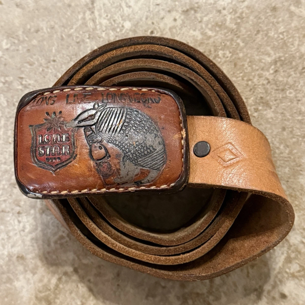 lone star beer belt buckle products for sale | eBay