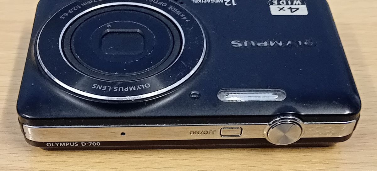 Olympus D D-700 12.0MP Digital Camera - Black for sale online | eBay