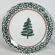 Furio Home Christmas Tree Dinner Plate Made in Italy