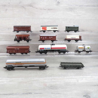 LIMA, PIKO, TRIX - H0 - DB - 11-tlg. Konvolut Güterwagen - #AU79833