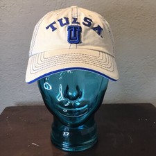 University of Tulsa Golden Hurricane Golf Hat Colosseum Beige TU