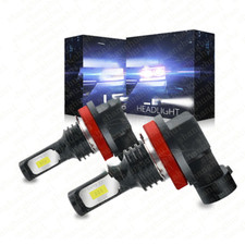 H11 LED Headlight Super Bright Bulbs Kit 6000K White 330000LM HIGH/LOW Beam