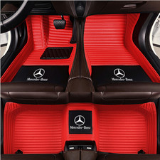 F&uuml;r 1995-2026 Mercedes Benz Allwetter wasserdichte und rutschfeste Fu&szlig;matte