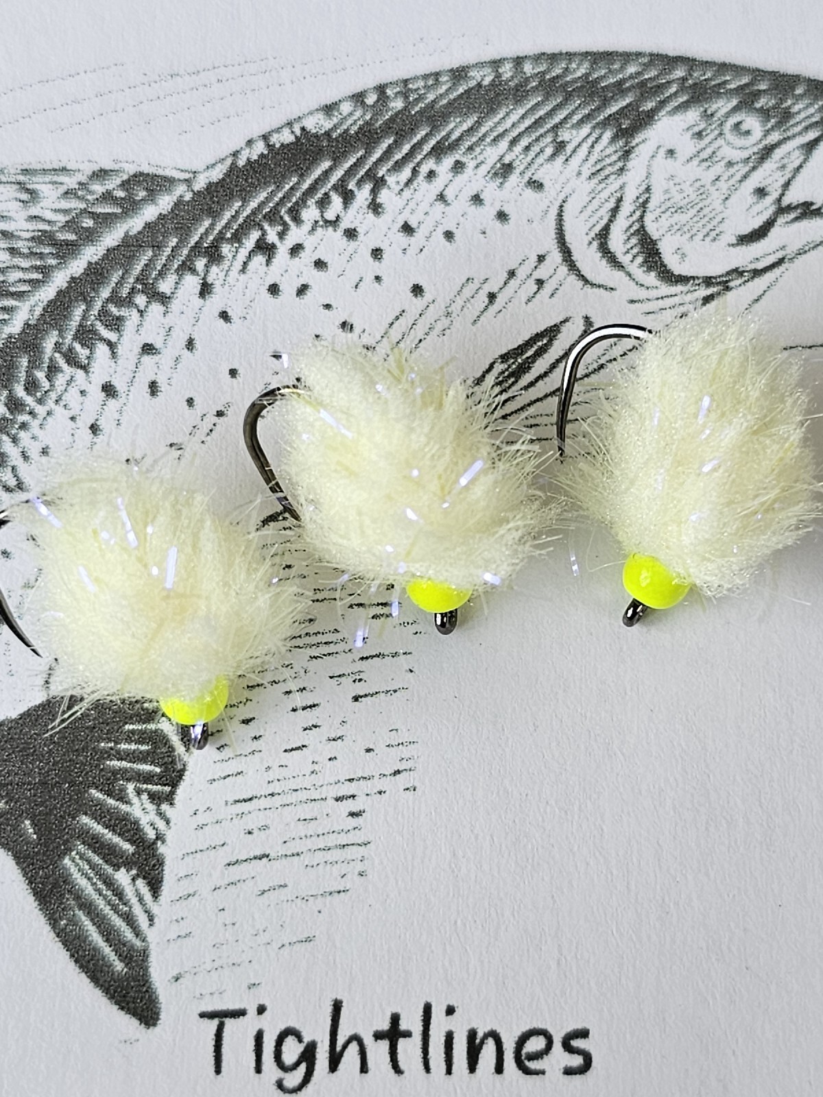 3 X Fl CHEESE ELECTRIC EGGSTASY EGG FLIES FL YELLOW BEAD SIZE 10 barbless eBay