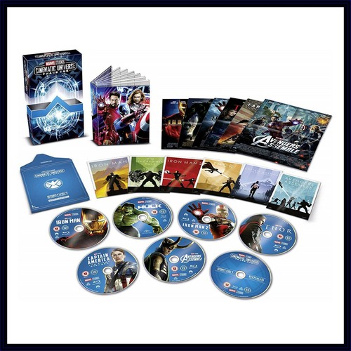MARVEL STUDIOS CINEMATIC UNIVERSE 1 2 & 3 COLLECTION NEW BLURAY REGION FREE ** - Picture 4 of 9