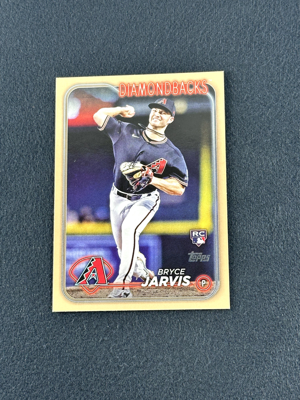 2024 Topps Series 2 BRYCE JARVIS Gold Border RC /2024 #363 Arizona Diamondbacks