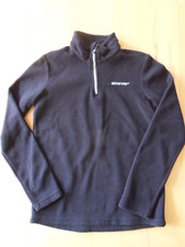  Ziener Fleecpullover 152  Schwarz Junge / Mädchen
