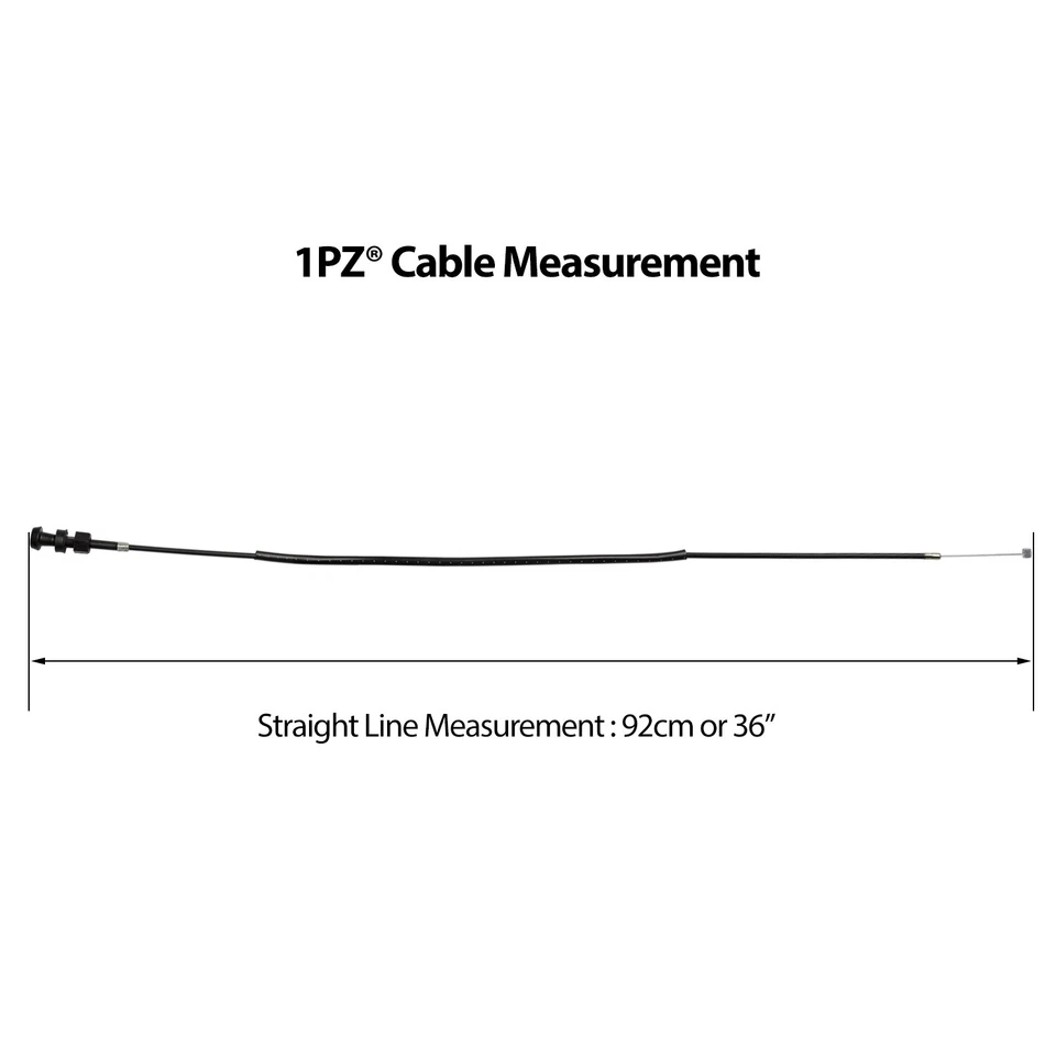 Push-Pull Choke Control Cable Honda CB400 CM450 CX500 CB750 CB900 Goldwing Hawk - Image 3 of 4
