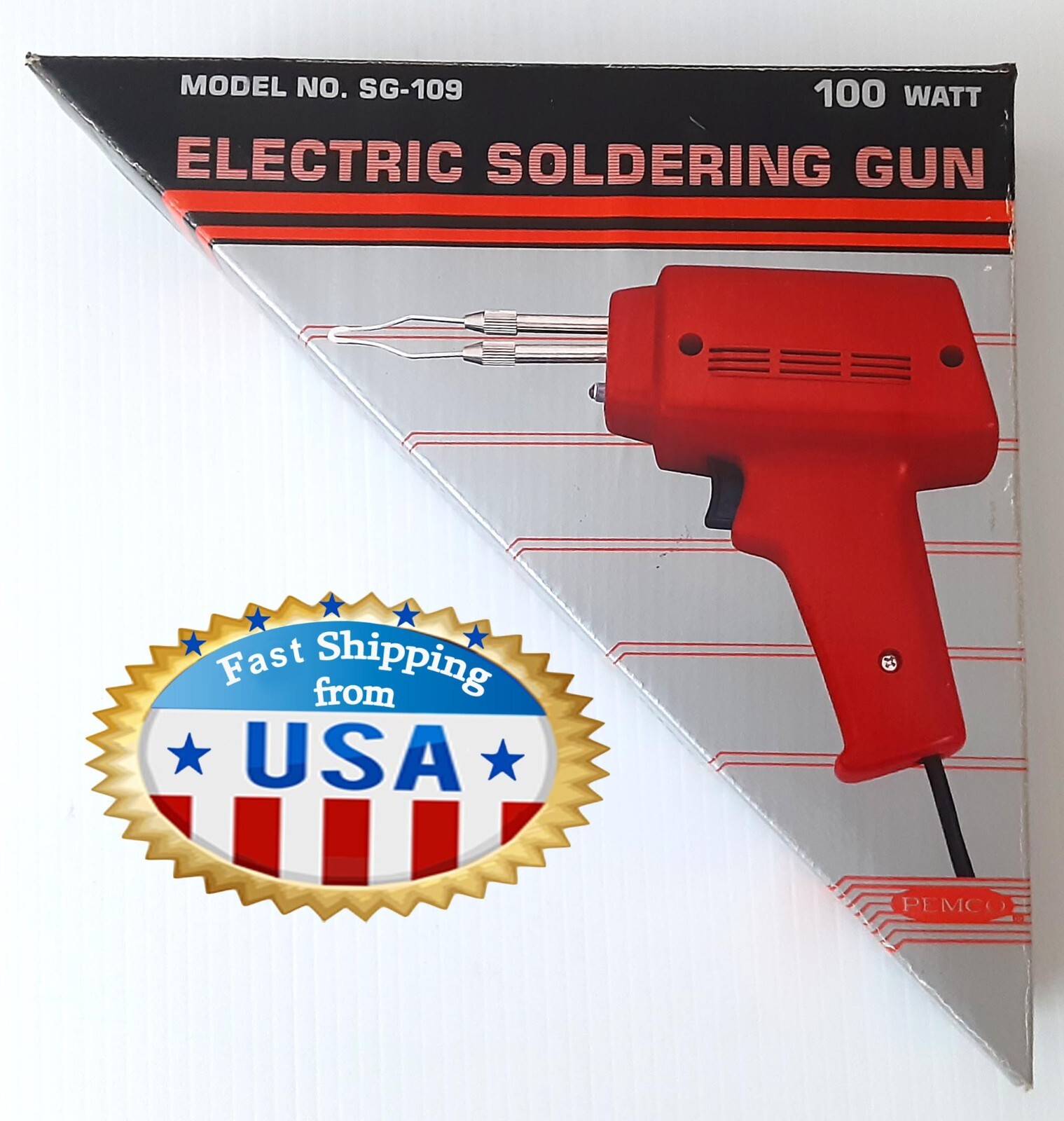 PEMCO SG109 , 100Watt Electric Soldering Gun, Double Insulated