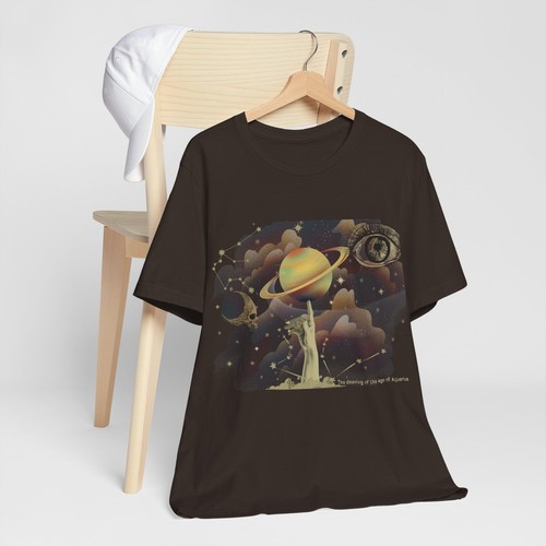 Age of Aquarius T-Shirt, Bella Canvas, Sizes S - 3XL, 7 Colour Choices. - Picture 17 of 43