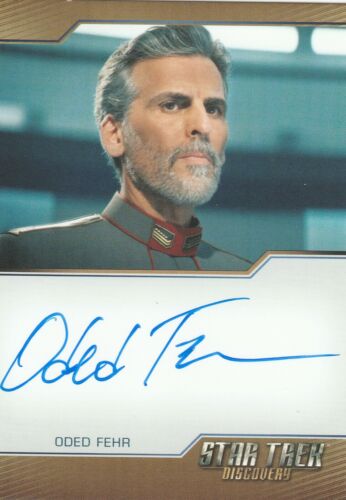 Rittenhouse Star Trek Discovery Season 3 Oded Fehr autograph Vance | eBay