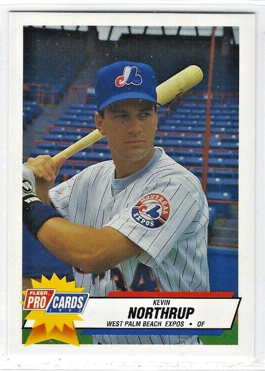 1993 West Palm Beach Expos (Class A-Montreal Expos) Kevin Northrup