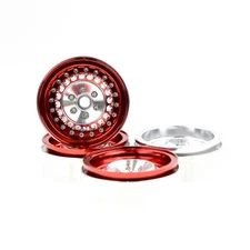 Alientac Four 2.2"  Alloy Beadlock Wheel Rim Wide 1"(25.4mm) for RC Model #107