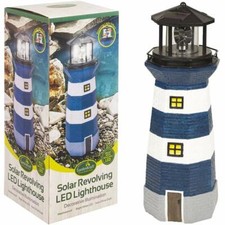 Solar Led Light House Decorative Ornament Outdoor Patio Deck Garden Feature Deco