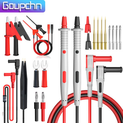 Goupchn Multimeter Test Lead Kit with Alligator Clip Test Tweezer Mini Grabber