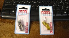 Rebel UL crankbaits, 2 ct, 2 styles, 2 colors, 2 wts, free shipping