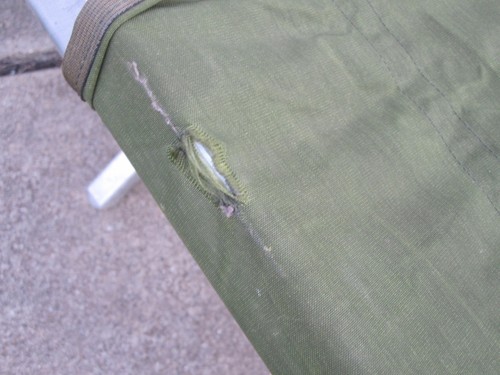 USGI MILITÄR CAMPINGBETT SCHWERLASTRAHMEN SCHLAFBETT OD GRÜN KLAPPBAR (GEBRAUCHT) - Bild 11 von 12