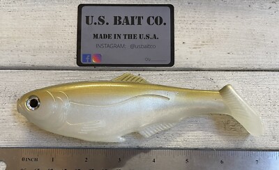Weedless Swimbait 7  Color Light Hitch Lot Of 1 Bait