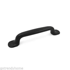 3-3/4" C.C Pull Black Traditional Cabinet Handle 2754 Dresser Door Kitchen