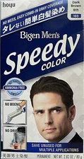 Bigen Mens Speedy 103 Dark Brown No Mix Japan Hair Color Cover Gray Natural Look