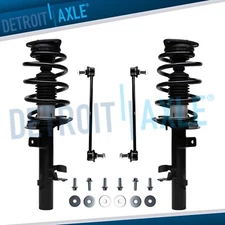 Front Strut w/Coil Spring Assembly Sway Bar Links for 2014 - 2019 Ford Escape