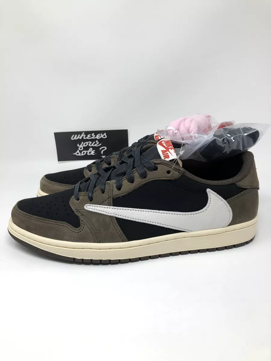 Jordan 1 Retro Low OG SP Travis Scott Mocha Men's - CQ4277-001