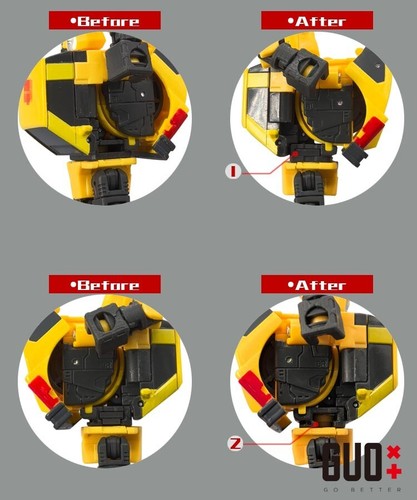 Go better studio GB-1123 filling kit for SS86 Bumblebee,in stock - Picture 4 of 5