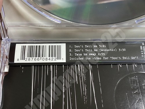 2004 Avril Lavigne Don't Tell Me Taiwan Ltd 3 Tracks OBI Enhanced CD Single Rare - Picture 16 of 24