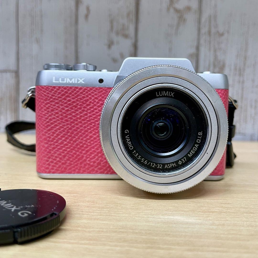ピンク♪コンパクトで高機能 Panasonic LUMIX GF-7 LUMIX Gシリーズ パナソニック ミラーレス一眼 Panasonic DMC