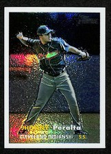 2006 Topps Heritage Chrome Refractor #67 Jhonny Peralta Indians 550/557