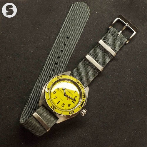 Bransoletka NATO Premium prążkowana / 18mm, 20mm, 22mm / 7 wariantów kolorystycznych - Zdjęcie 8 z 37