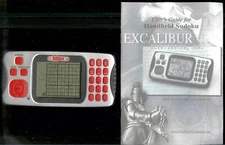 EXCALIBUR SUDOKU ELECTRONIC HANDHELD LCD POCKET GAME TOY PUZZLE NO INSTRUCTIONS