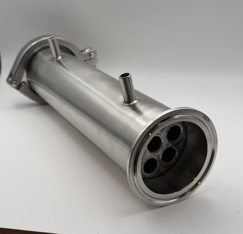 Selmash Cooling Reflux Condenser for Moonshine Reflux Still 2" Column w 1/4" npt