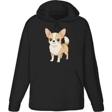'Chibi Style Chihuahua' Adult Hoodie / Hooded Sweater (HO060591)