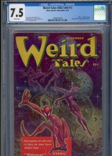 WEIRD TALES #262 V44 #1 HIGHER GRADE CGC PULP BLOCH STORIES LOVECRAFT FINLAY