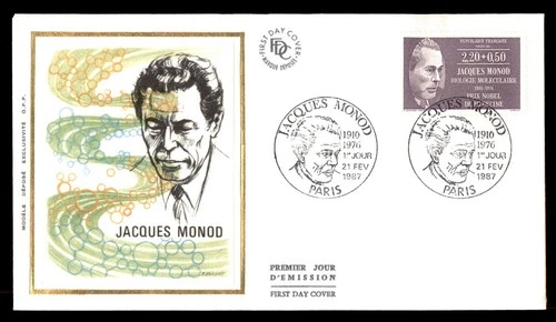 Mayfairstamps France FDC 1987 Jacques Mondo Biolagie Moleculaire First Day Cover