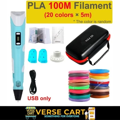 3D Printing Pen Kids Bundle - Birthday Gift set for Creative Minds