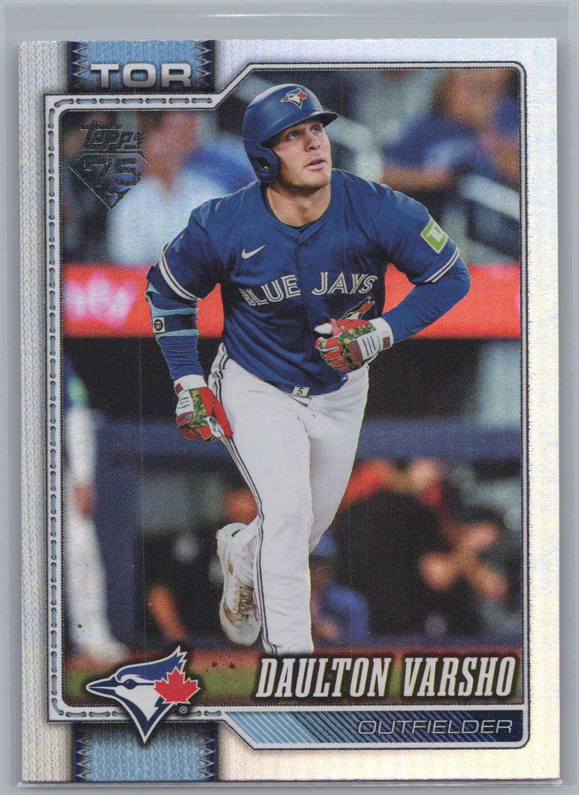 2026 Topps #2 Daulton Varsho Rainbow Foil