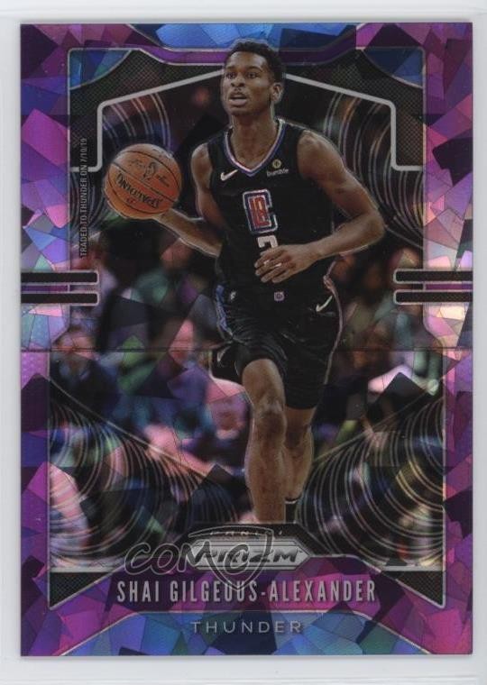 2019-20 Panini Prizm Purple Ice Prizm /149 Shai Gilgeous-Alexander #122