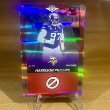 Harrison Phillips 144 Red Foil 2025 Uno Elite NFL Core Edition Minnesota Vikings