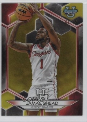 2023-24 Bowman U Best Yellow Refractor 61/75 Jamal Shead #25 1ti6