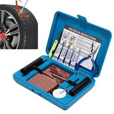 REIFENREPARATUR SET 58-TEILE AUTO REIFEN FLICKZEUG PANNENSET WERKZEUG MIT ZANGE