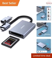 CFexpress Type B Card Reader USB 3.2 Gen 2 10Gbps USB-C/USB-A for Mac Windows...