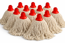20 Pack Red Cotton Mop Heads Replacement Heavy Duty Floor Cleaning PY14