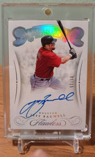 JEFF BAGWELL 2018 PANINI FLAWLESS LEGENDARY SIGNATURES AUTO 5/15 AUTOGRAPH