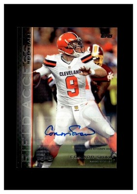 2015 Topps Field Access Autographs #3 Connor Shaw Cleveland Browns