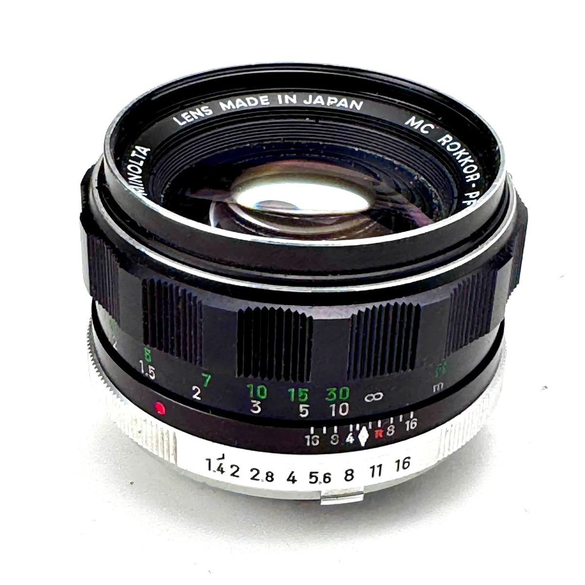 Minolta Rokkor PF 58mm Focal f/1.4 Camera Lenses for sale | eBay