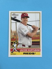 2025 Topps Heritage Cincinnati Reds Jacob Hurtubise Rookie