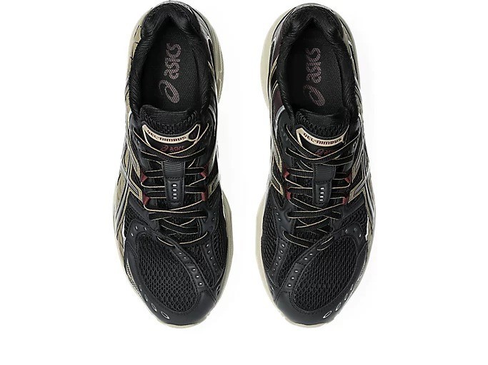靴 ASICS GEL-NIMBUS 10.1 GTX ASICS GEL-NIMBUS 10.1 GTX 1203A760 001 Black Pepper Sports Style