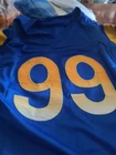 Aaron Donald Signed Los Angeles Rams #99 Football Custom Jersey Beckett COA